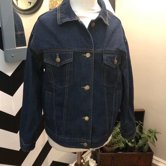 Sharewin Oversized Jean Jacket - Picture 8 of 8
